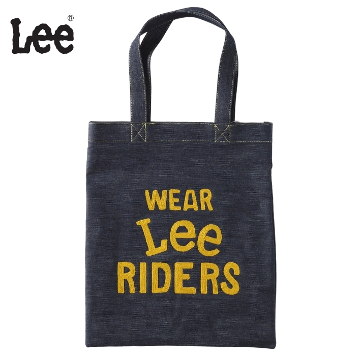 Lee（リー） トートバッグ ウエスターナー 刺繍 デニム コットンサテン