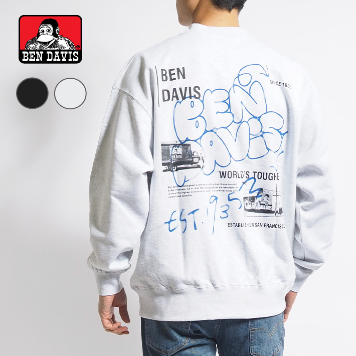 BEN DAVIS（ベンデイビス） スウェット トレーナー 裏毛 胸BD (I