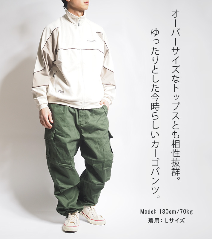 BEN DAVIS（ベンデイビス） カーゴパンツ ワイドシルエット (T