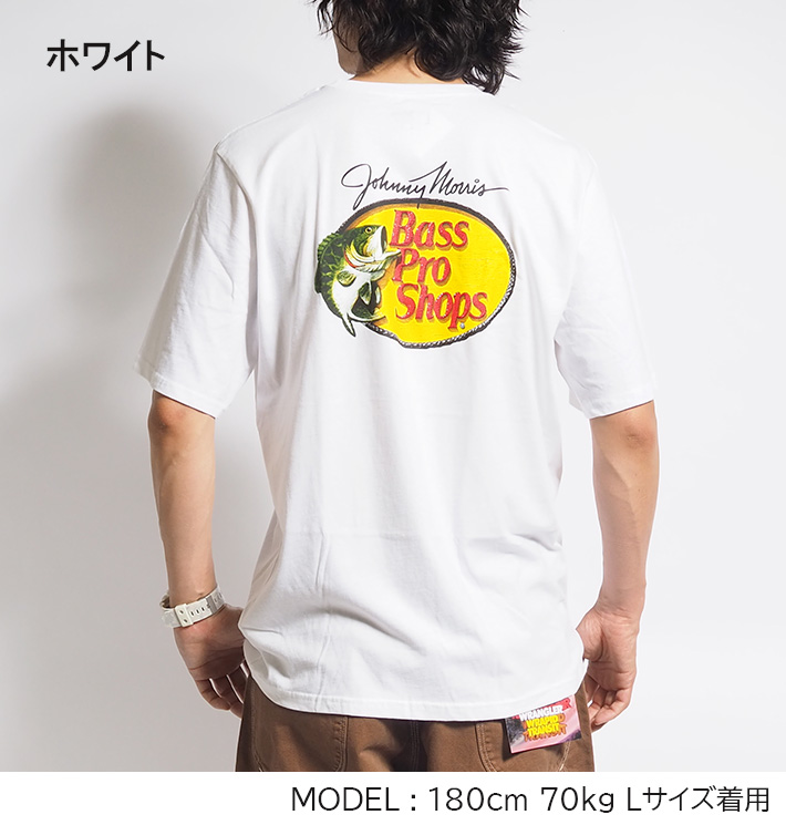 BASS PRO SHOPS バスプロショップ Tシャツ 半袖 ロゴプリント (WOODCUT