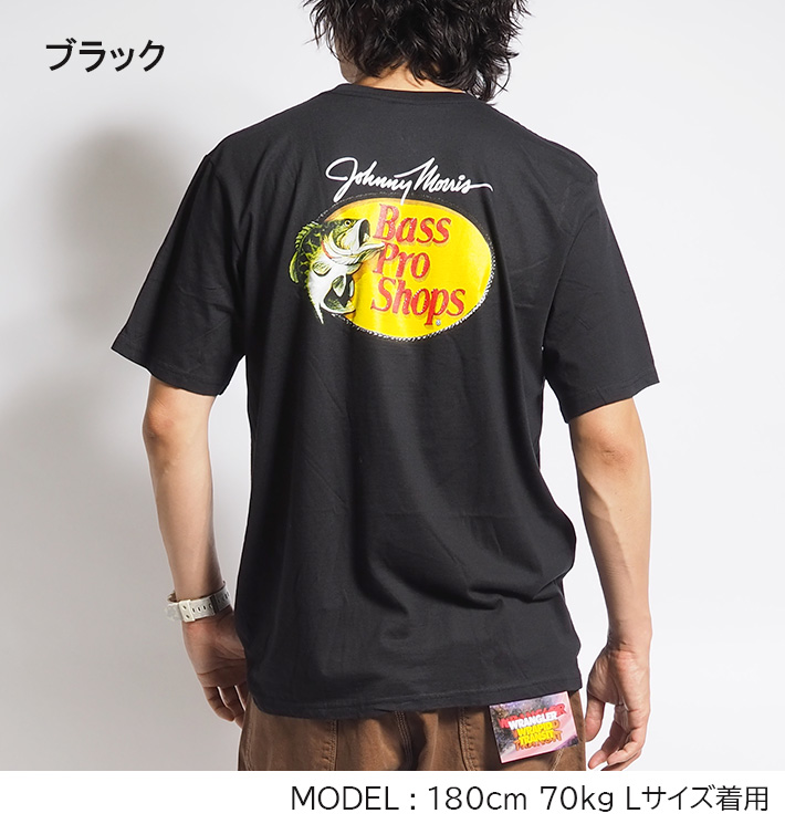 BASS PRO SHOPS バスプロショップ Tシャツ 半袖 ロゴプリント (WOODCUT