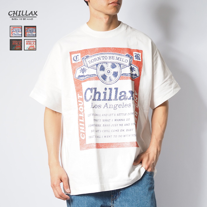 chillax セール CHILLAX チラックス Tシャツ 半袖 リップ ビール