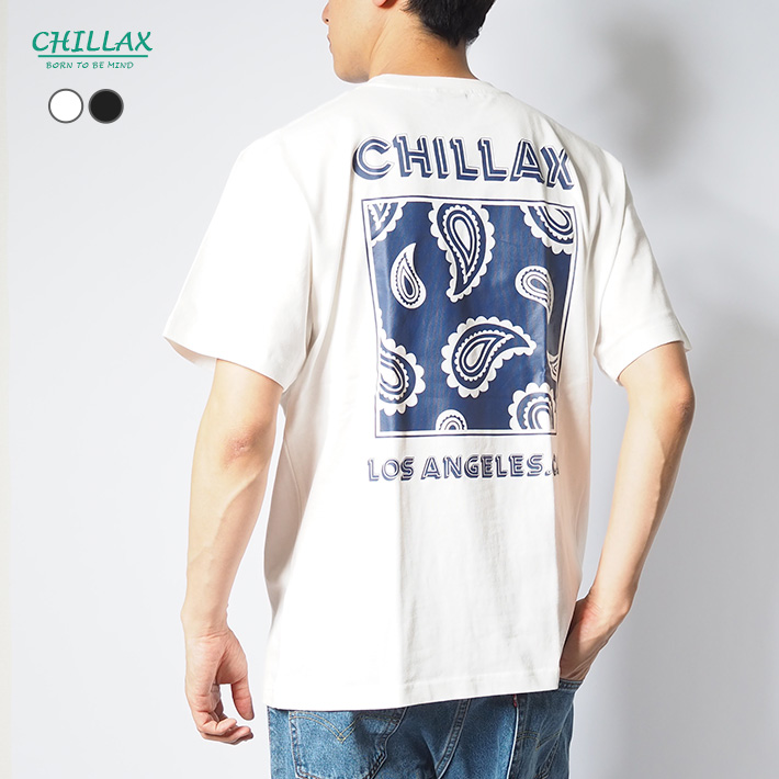 chillax セール CHILLAX チラックス Tシャツ 半袖 バック