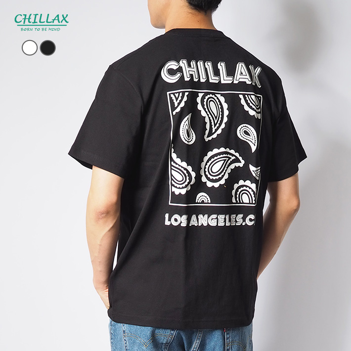 chillax セール CHILLAX チラックス Tシャツ 半袖 バック
