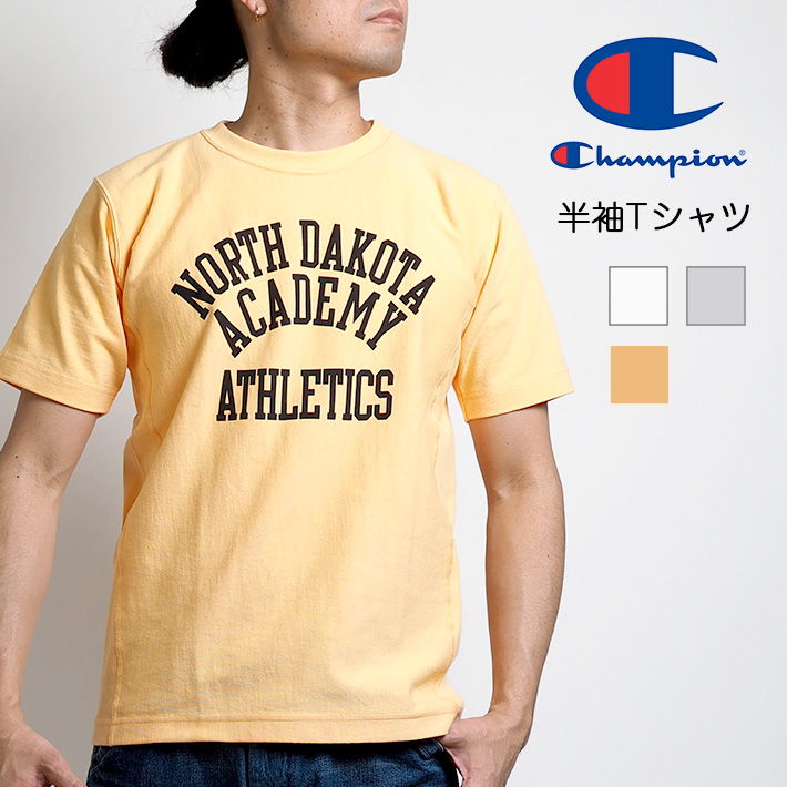 CHAMPION チャンピオン Tシャツ リバースウィーブ カレッジロゴ (C3-X332) メンズファッション ブランド