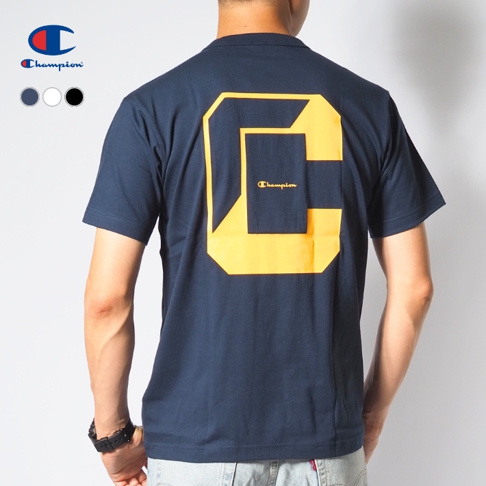 Champion（チャンピオン） Tシャツ 半袖 ベーシック ビックCロゴ (C3
