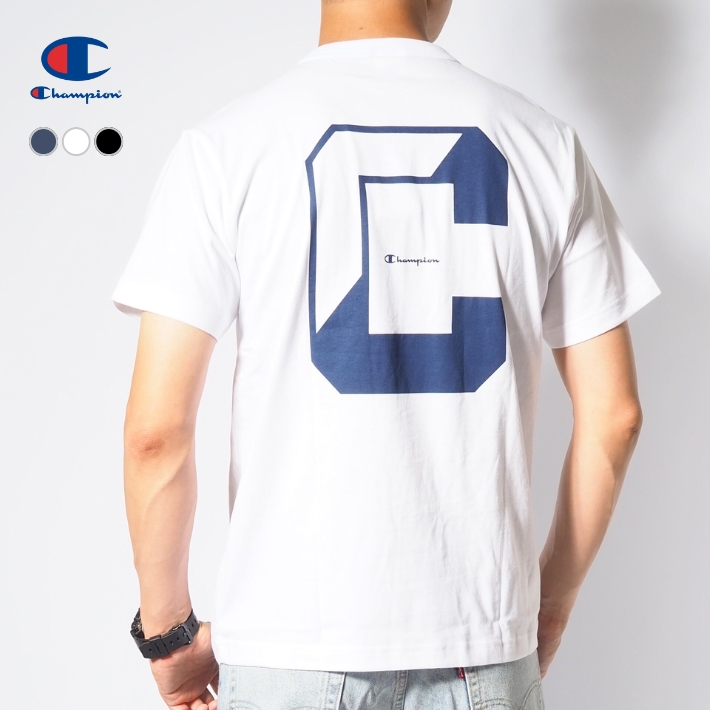 Champion（チャンピオン） Tシャツ 半袖 ベーシック ビックCロゴ (C3
