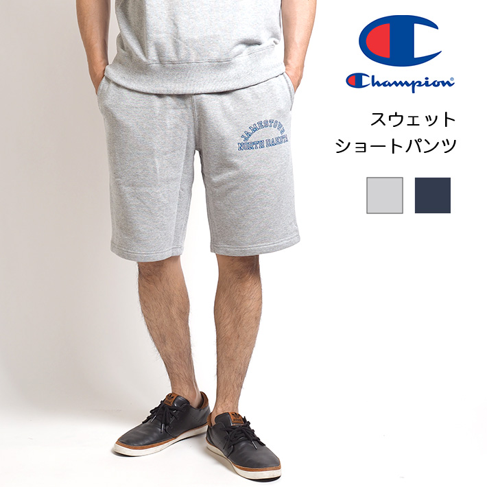 CHAMPION チャンピオン スウェットショーツ カレッジロゴ (C3-X514) メンズファッション ブランド