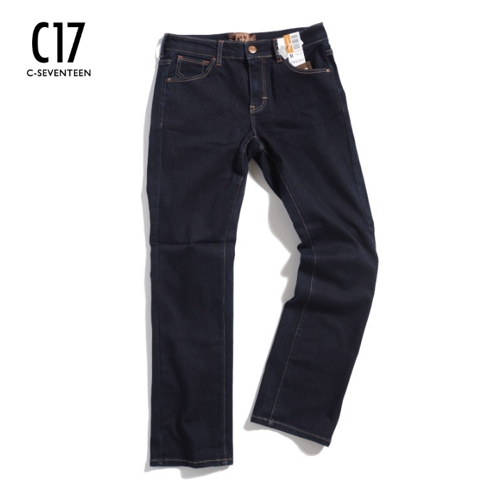 C17（シーセブンティーン） セール 暖パン 裏起毛 ストレート