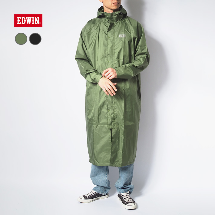 EDWIN エドウィン レインコート レインウェア カッパ 雨具