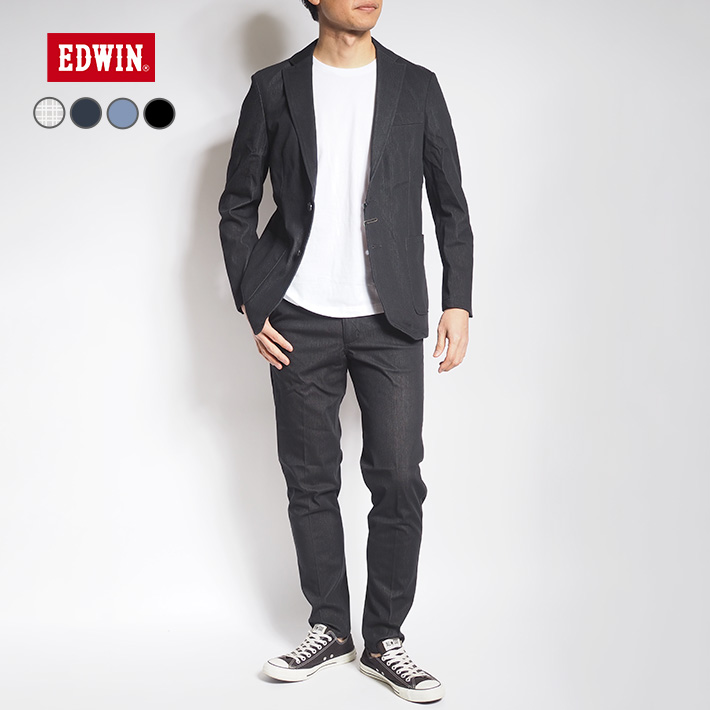 EDWIN エドウィン デニスラAIR セットアップ 上下セット デニム
