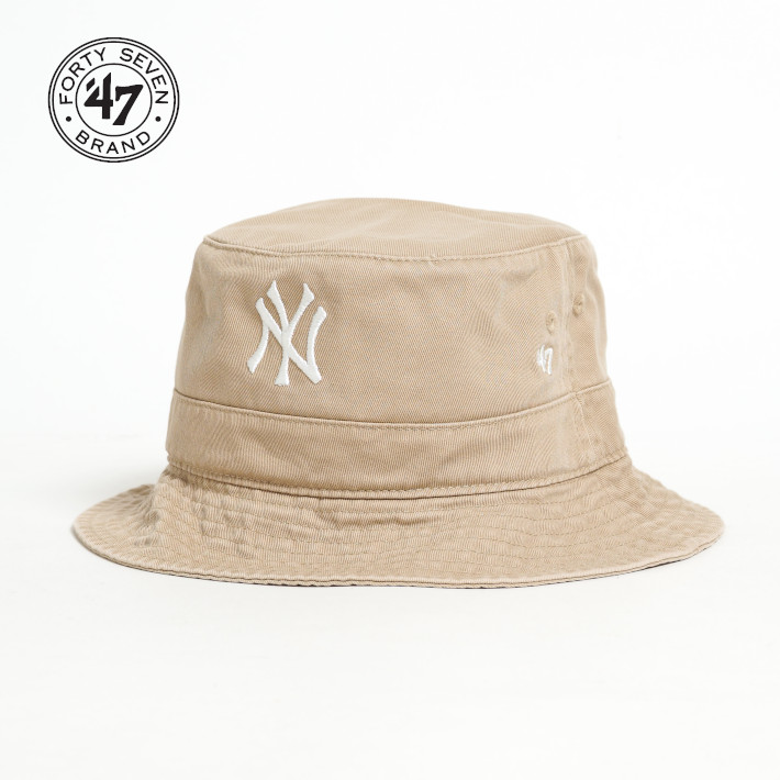 47BRAND フォーティーセブン バケットハット 帽子 NYロゴ ヤンキース (BKT17GWF) メンズファッション ブランド｜ms-sanshin｜02