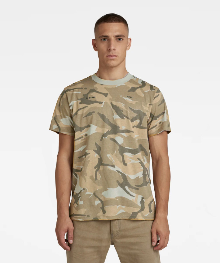 ディスカウント ジースターロゥ ポロシャツ Camo Allover GR Polo