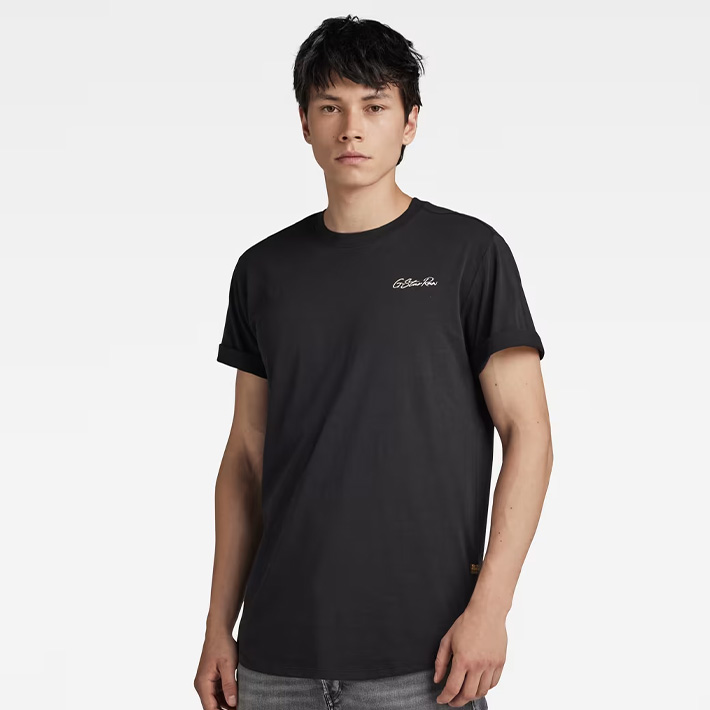G-STAR RAW ジースターロウ Tシャツ バックブラッシングRAW