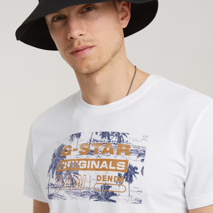 In The Raw Tシャツ 楽天市場】G-STAR RAW ジースターロウ ロゴプリント 半袖T