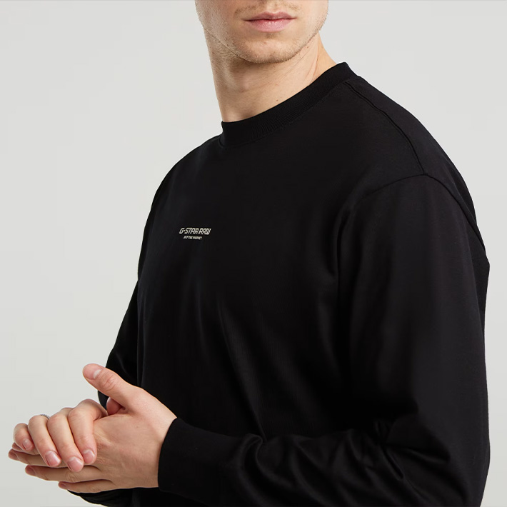 送料込★G-Star★Motionweeter 長袖Tシャツ G-STAR RAW ジースター ロンT 長袖 センターワンポイント