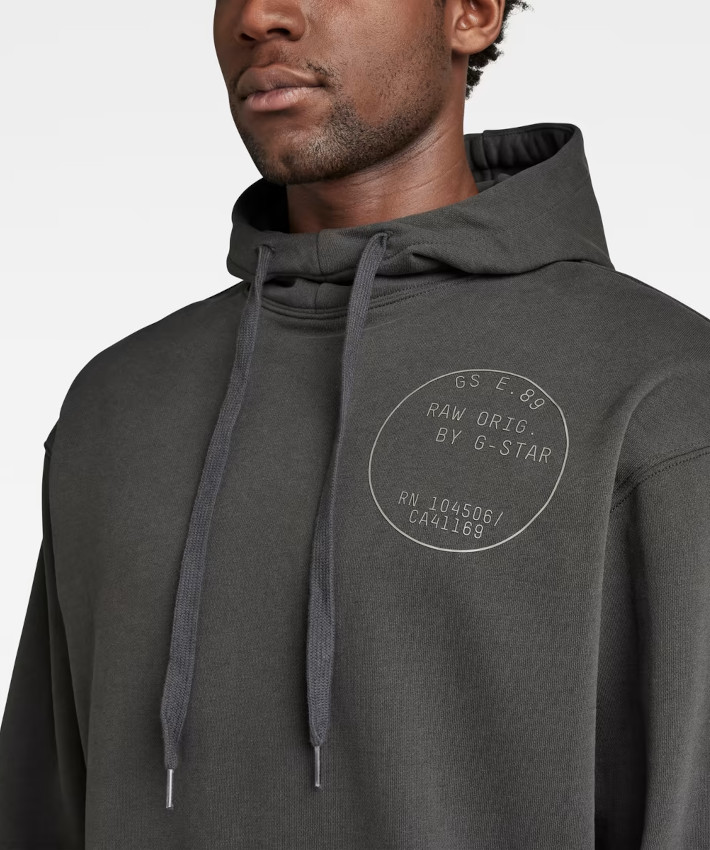 G-STAR RAW セール ジースターロウ スウェットパーカー 裏毛 サークル