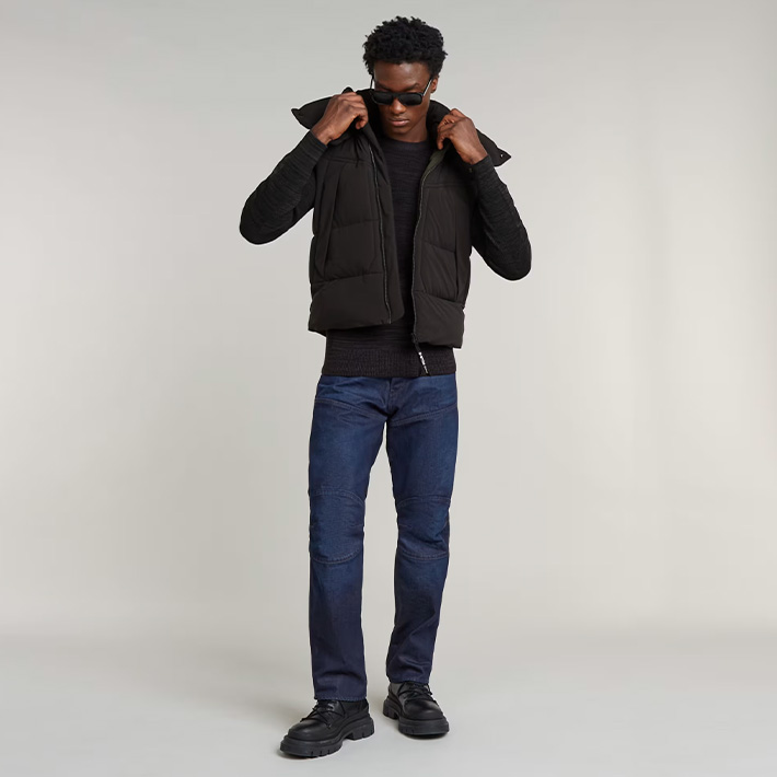 【大人気】G-Star RAW 中綿ベスト  ロゴ 3171 G-Star RAW｜【公式ショップ】SALVOS-R HOODED VEST/ブランド