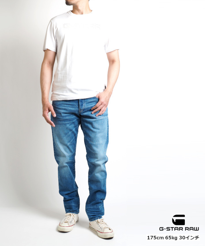 G-STAR RAW ジースターロウ ジーンズ 3301 ストレートテーパード 