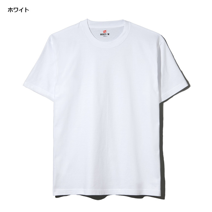 大きいサイズ HANES ビーフィー Tシャツ 無地 (H5180L) メンズファッション ブランド...