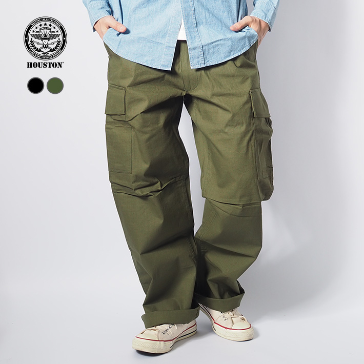 HOUSTON（ヒューストン） カーゴパンツ BDUパンツ リップストップ