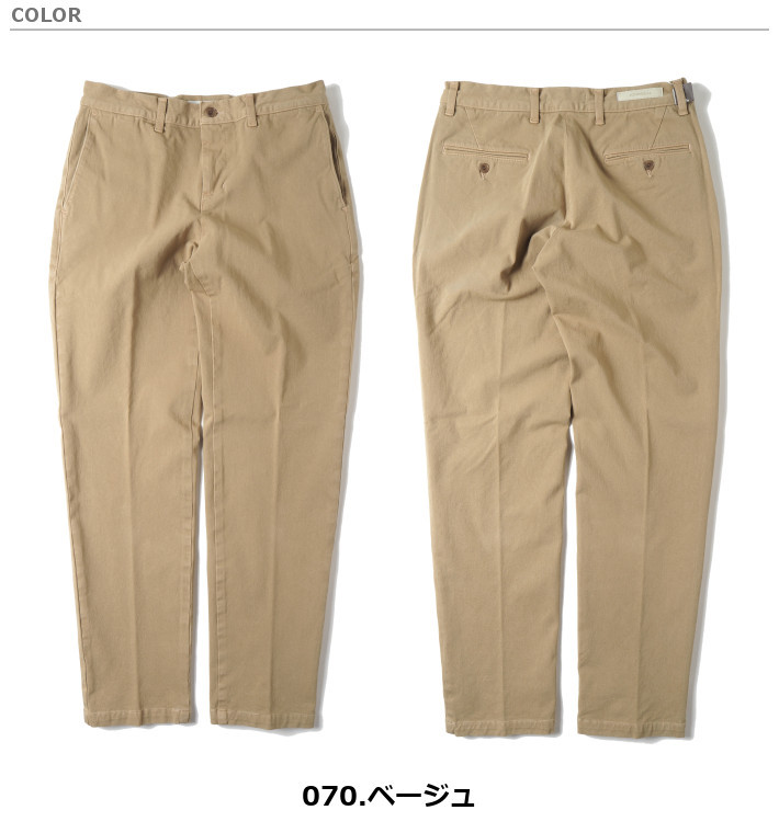 JOHNBULL ジョンブル トラウザーパンツ チノパンツ 日本製 (21489) メンズファッション ブランド｜ms-sanshin｜03