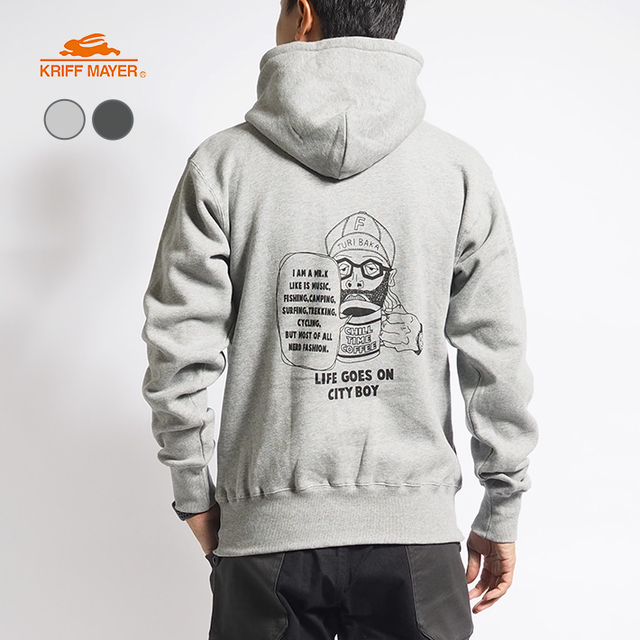 KRIFF MAYER（クリフメイヤー） スウェットパーカー 裏起毛 チルタイム