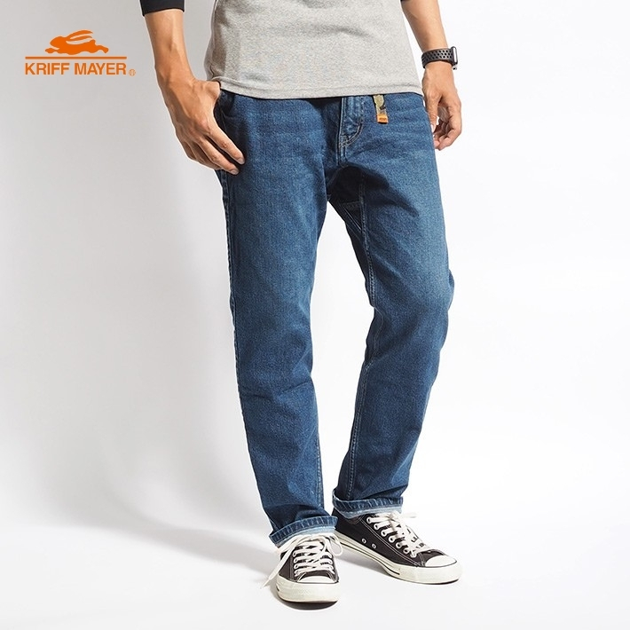 2000's mash mania 日本製 金魚 ストレッチ スイングトップ KRIFF MAYER（クリフメイヤー） デニムクライミングパンツ テーパード