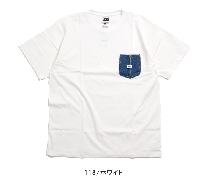 Lee LEE リー Tシャツ 半袖 ユニセックス デニムポケット
