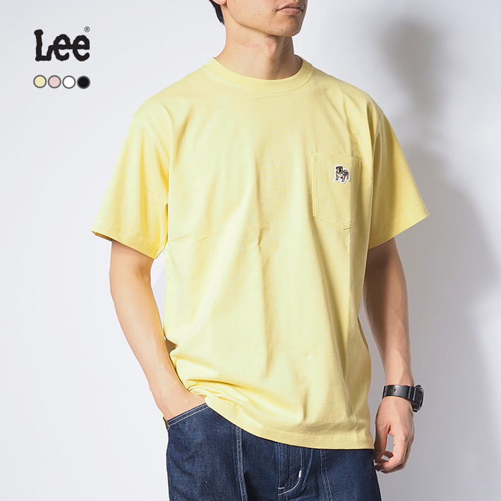 Lee セール リー Tシャツ 半袖 ポケット付き ワンポイント