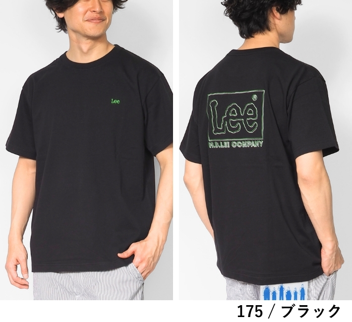 Lee（リー） Tシャツ 半袖 ワンポイント 刺繍 マルチロゴ (LT3204