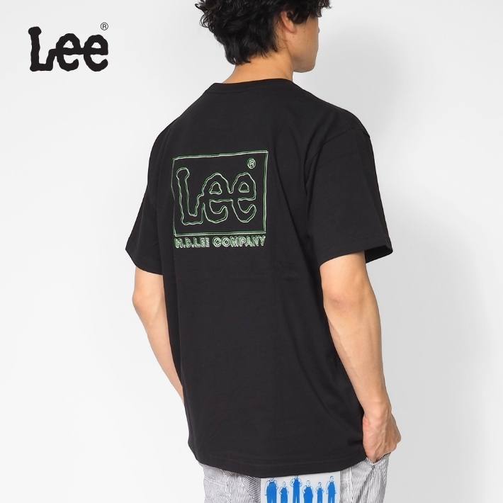 Lee（リー） Tシャツ 半袖 ワンポイント 刺繍 マルチロゴ (LT3204