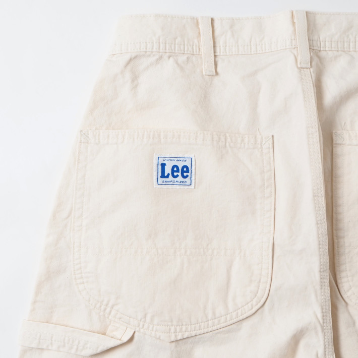 Lee LEE リー ペインターパンツ ダンガリーズ ツイル アイボリー