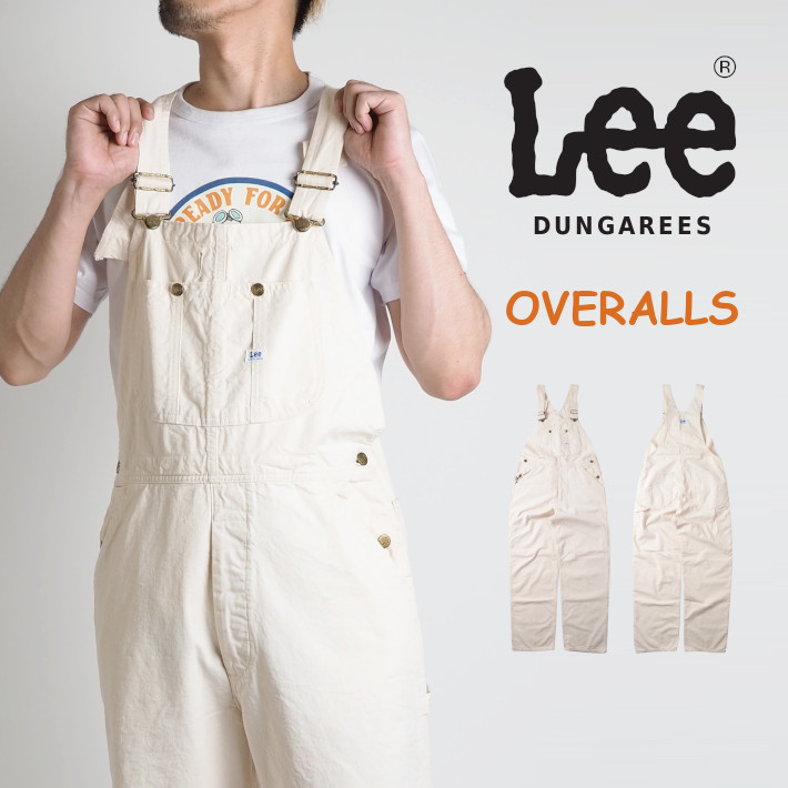 Lee LEE リー オーバーオール ツイル ワイド ルーズ ユニ