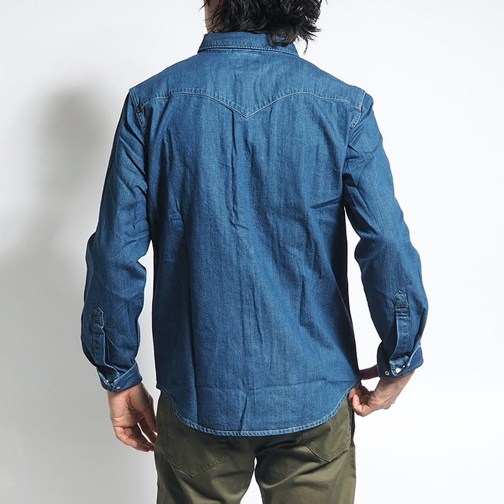 LEVIS リーバイス デニムウエスタンシャツ デニムシャツ 長袖 (85745