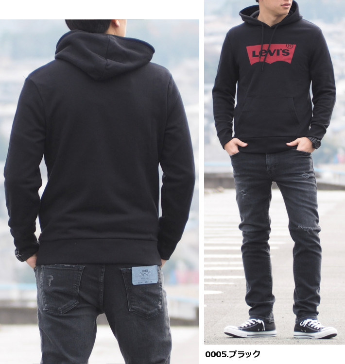 Levi's セール リーバイス プルオーバーパーカー 裏毛 バット