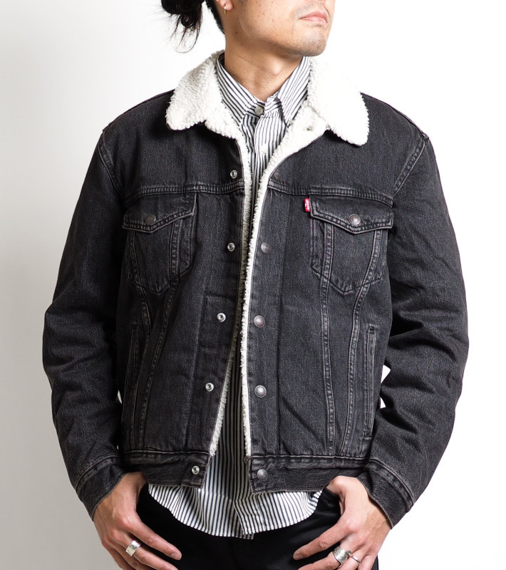 Levi's LEVI'S リーバイス シェルパジャケット デニムボア Levi's LEVI'S リーバイス シェルパジャケット デニムボア