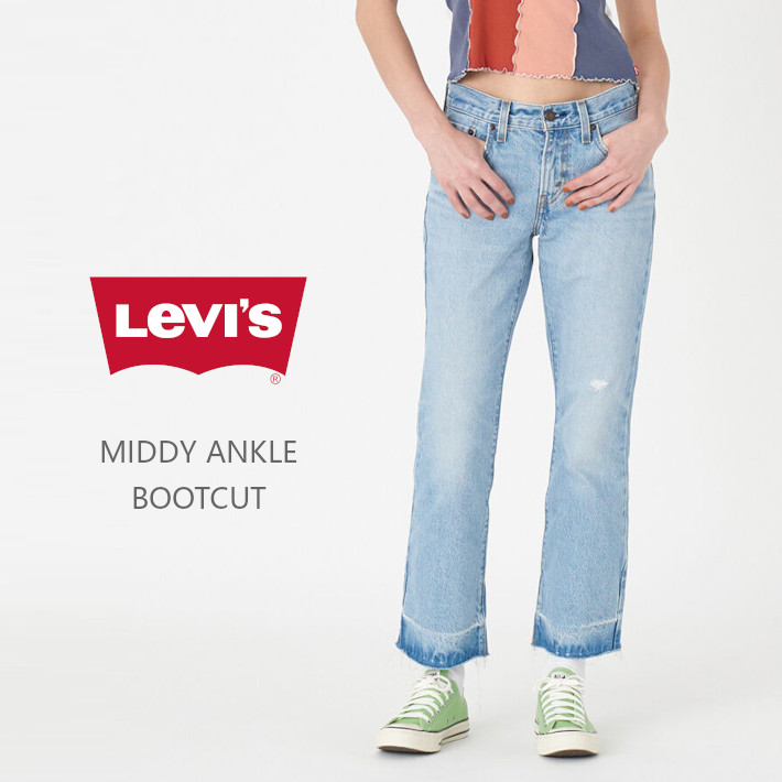 LEVIS リーバイス レディース MIDDY ANKLE ブーツカット カットオフ