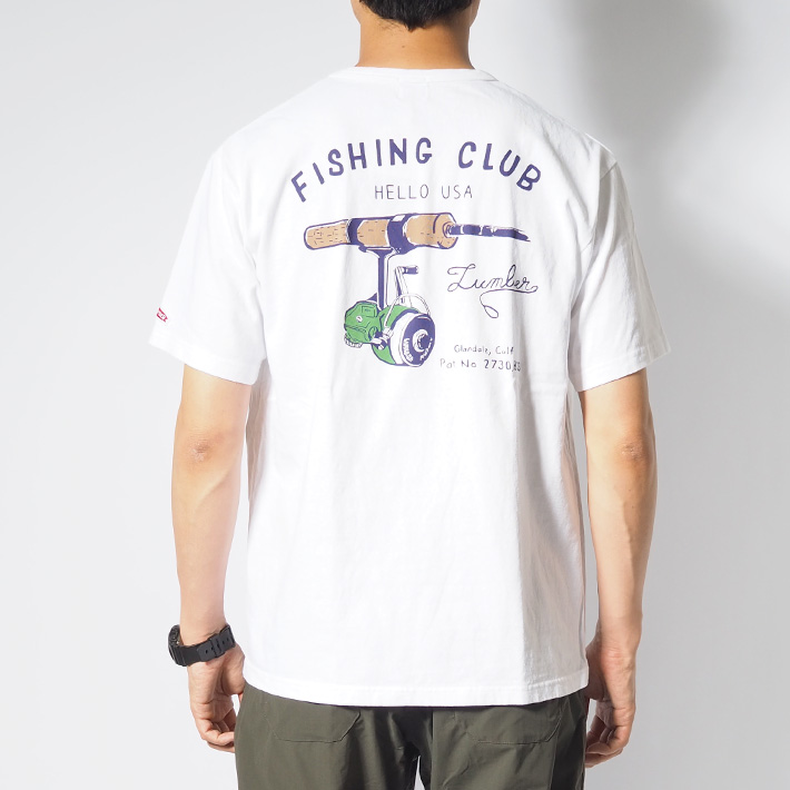 LUMBER セール ランバー Tシャツ 半袖 フィッシングリール (251575