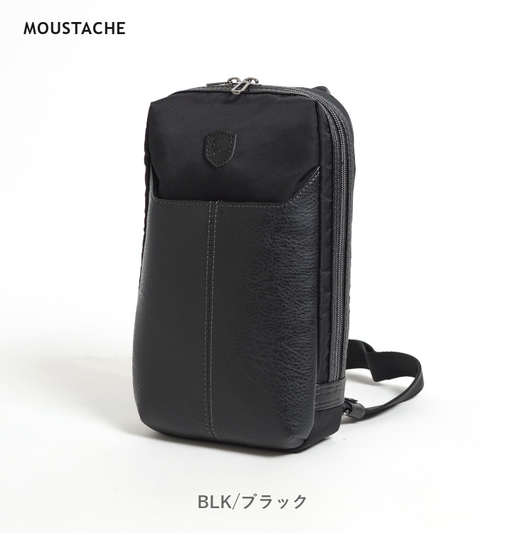MOUSTACHE ムスタッシュ ボディバッグ 鞄 斜めがけ ナイロン 合