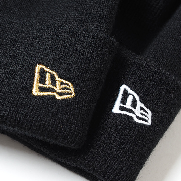 NEW ERA ニューエラ ニットキャップ フラッグロゴ刺繍 (BASIC