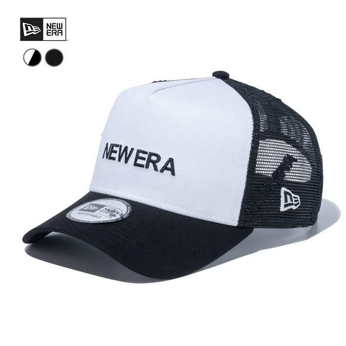 NEW ERA ニューエラ メッシュキャップ 帽子 9FORTY A-Frame ベーシックネーム刺...