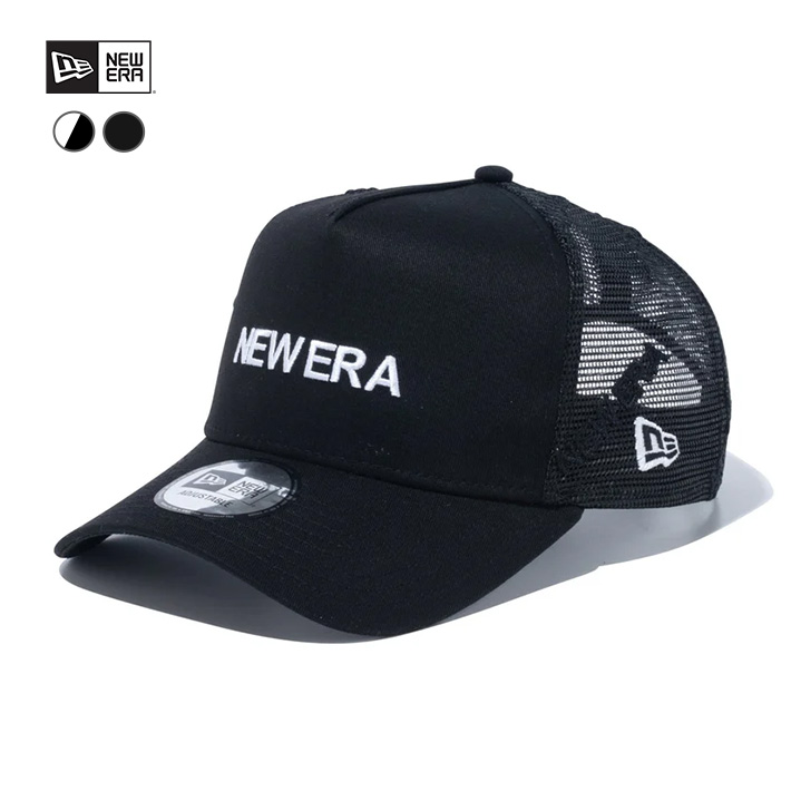 NEW ERA ニューエラ メッシュキャップ 帽子 9FORTY A-Frame ベーシックネーム刺...