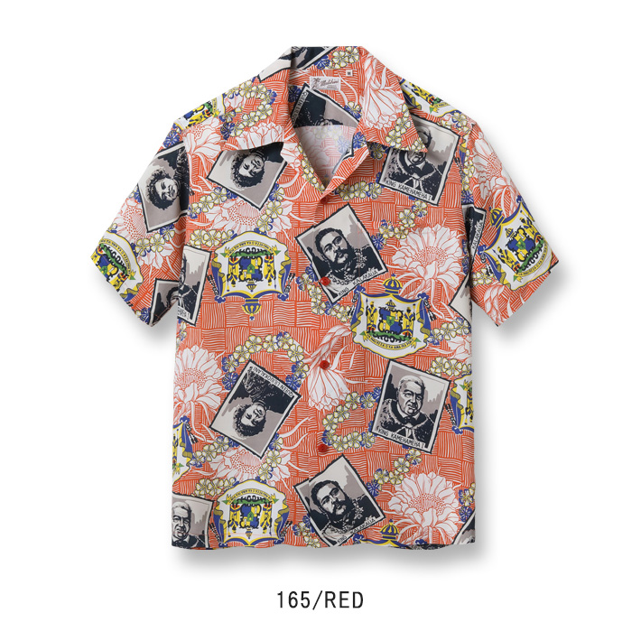 【和柄】日本製 サンサーフ 和JAPAN アロハシャツ 開襟シャツ M 男性用 SUN SURFの和柄アロハシャツ【SPRING IN KYOTO】サンサーフ