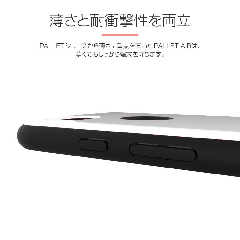 Google Pixel 3a 耐衝撃ハイブリッドケース PALLET AIR グーグル