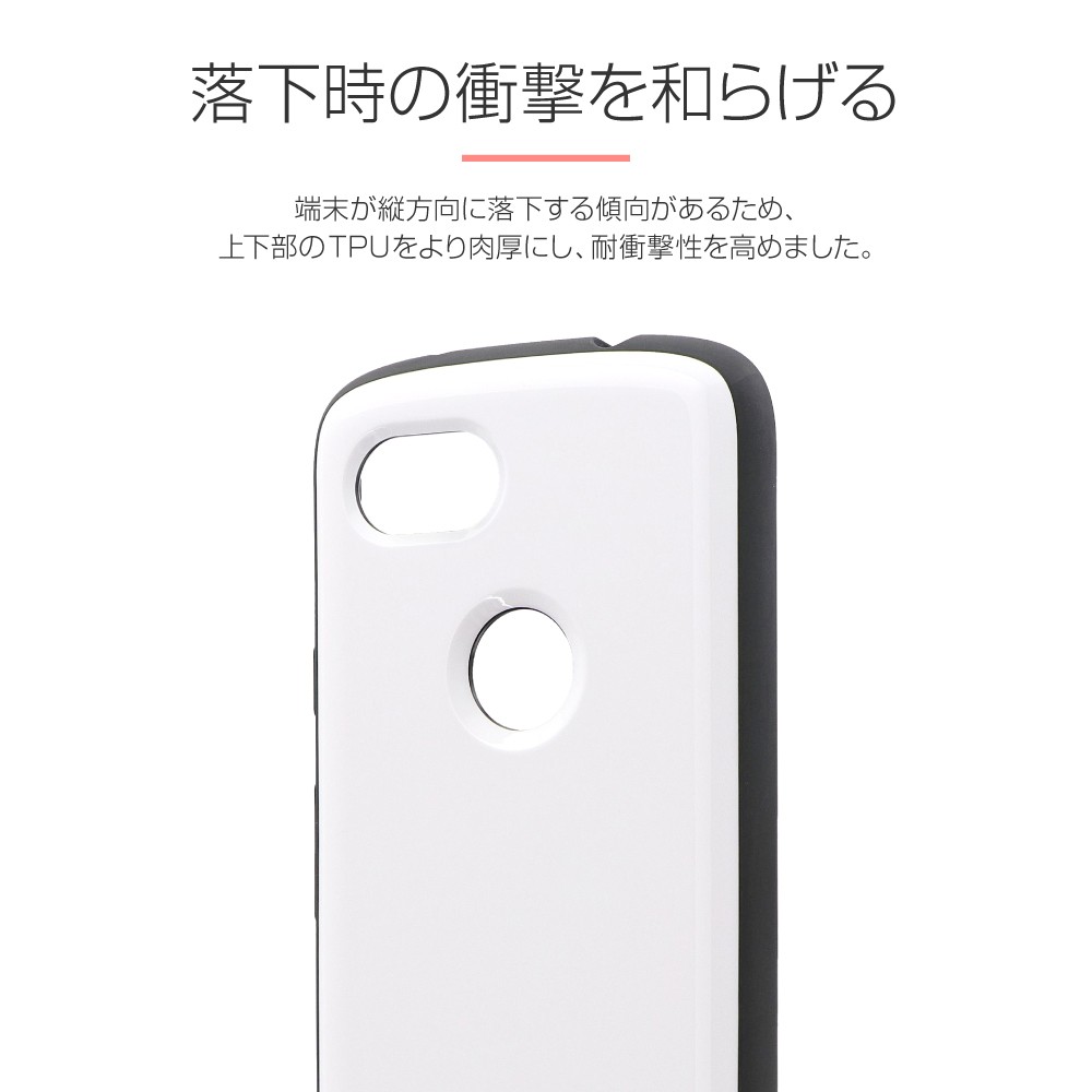 Google Pixel 3a 耐衝撃ハイブリッドケース PALLET AIR グーグル
