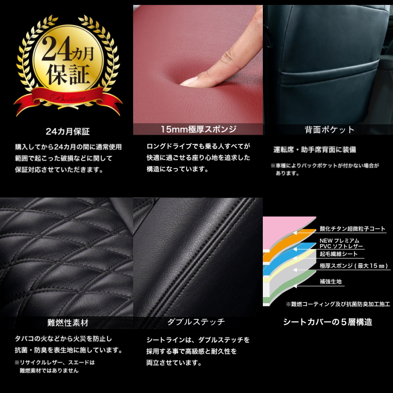 Bellezza（ベレッツァ） ヴォクシーハイブリッド[ZWR80G / ZWR80W][H26