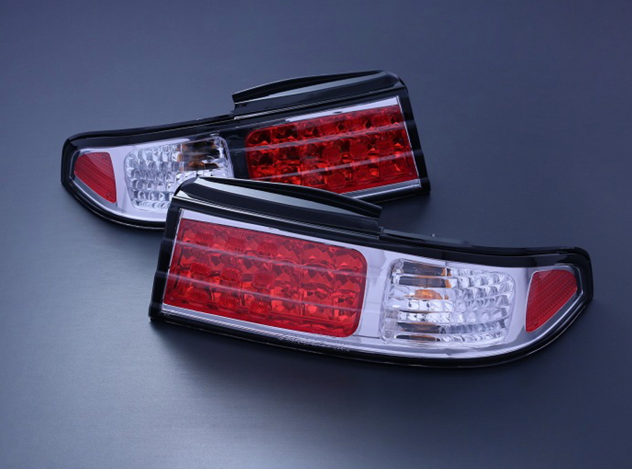 D-MAX S14シルビア LEDテールランプ 3点SET（クローム）