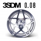 3SDM 0.08 20インチ 9.0 5H 114.3 +38 Silver / Cut face 1本 : 3sdm 