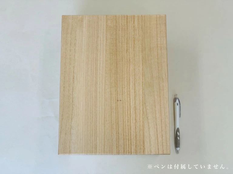 増田桐箱店 桐箱【DVDサイズ 幅約29cm×奥行約22cm×高さ約16.3cm】お